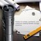 Large Poster Tube - Telescoping Adjustable 31-5/8" to 53-3/4" - Durable 5-1/2" Diameter Storage Tube - Art Poster Carrier Holder & Blueprint Storage Drafting Tube Travel & Protection